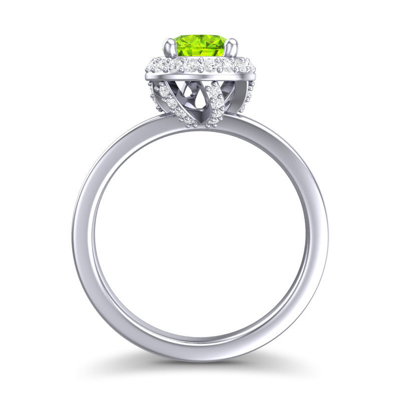 Peridot and Diamond