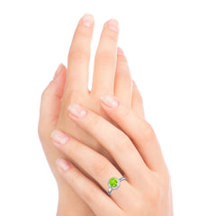 Peridot and Diamond