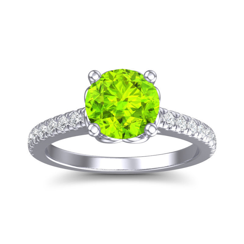 Peridot and Diamond