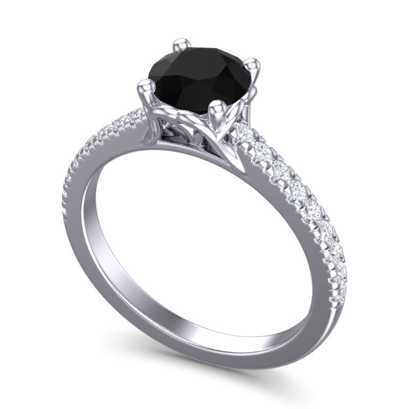 Black Onyx and Diamond