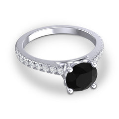 Black Onyx and Diamond