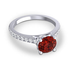 Garnet and Diamond