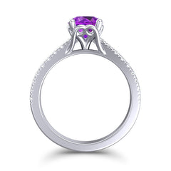 Amethyst and Diamond
