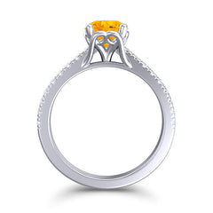 Citrine and Diamond