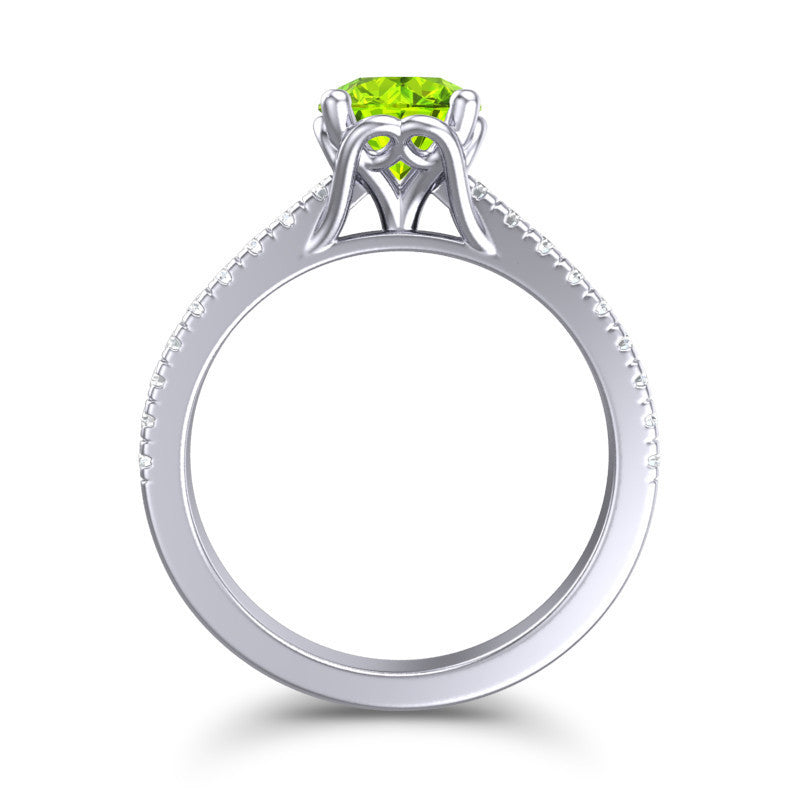 Peridot and Diamond
