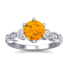 Citrine and Diamond