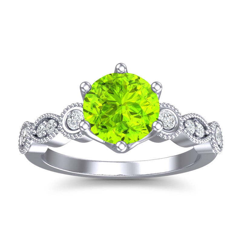 Peridot and Diamond