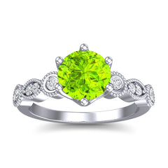 Peridot and Diamond