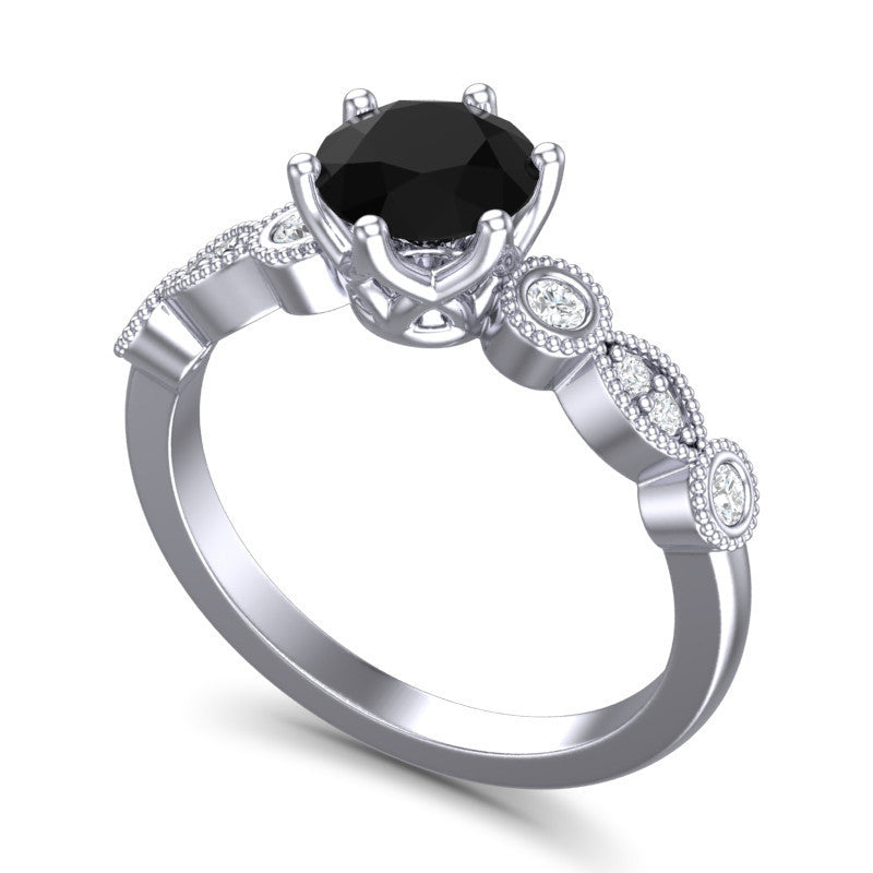 Black Onyx and Diamond