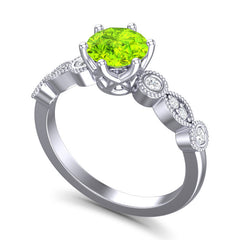Peridot and Diamond