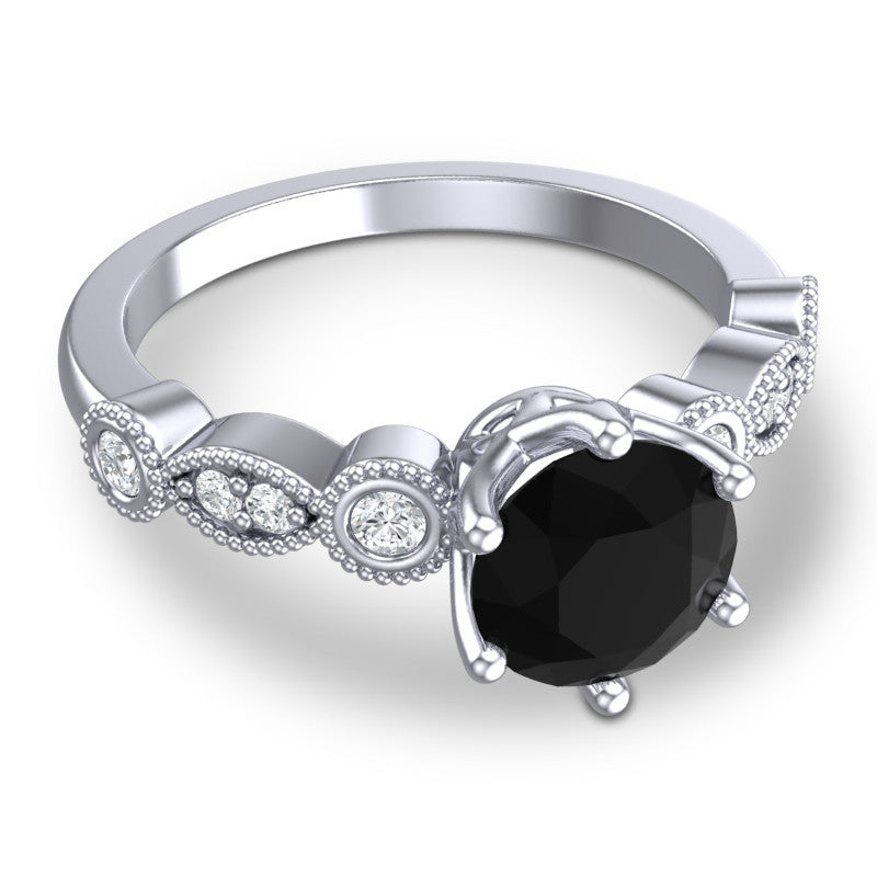 Black Onyx and Diamond