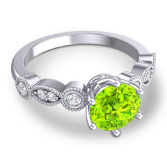 Peridot and Diamond
