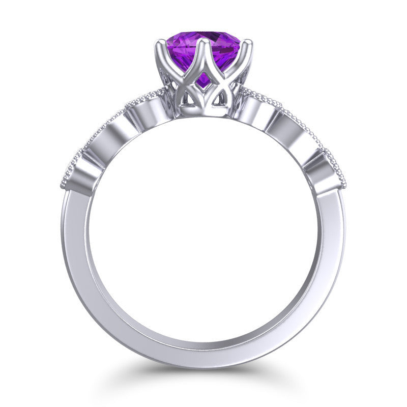 Amethyst and Diamond