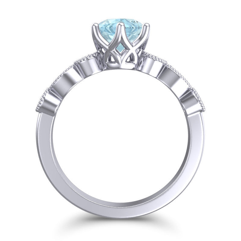 Aquamarine and Diamond