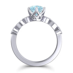 Aquamarine and Diamond