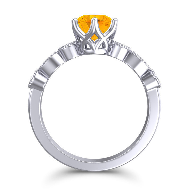 Citrine and Diamond