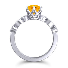Citrine and Diamond