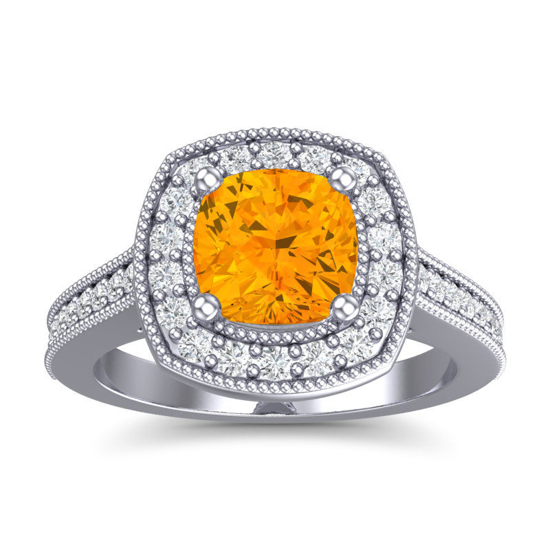 Citrine and Diamond