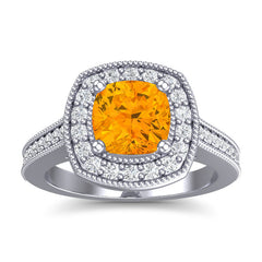 Citrine and Diamond