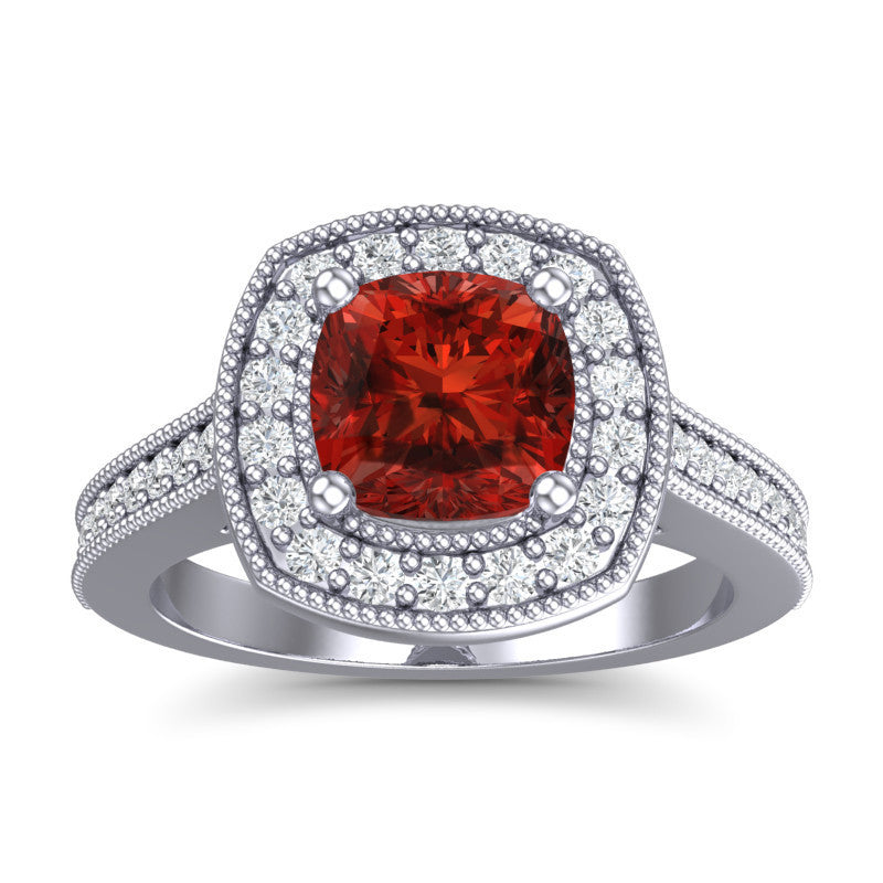 Garnet and Diamond