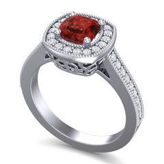 Garnet and Diamond