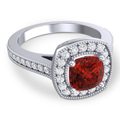 Garnet and Diamond