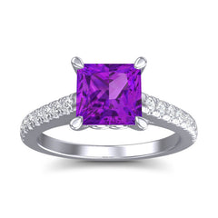 Amethyst and Diamond