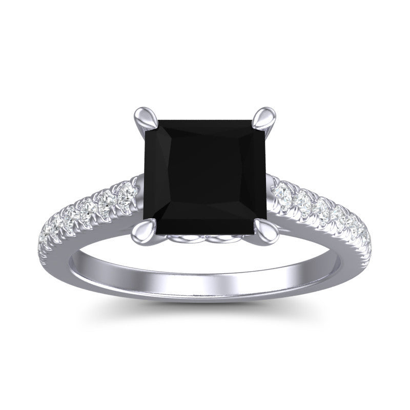 Black Onyx and Diamond