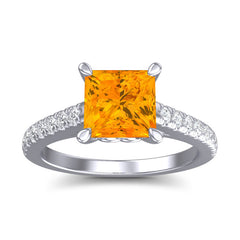 Citrine and Diamond