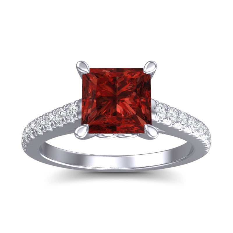 Garnet and Diamond