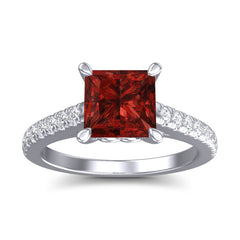Garnet and Diamond