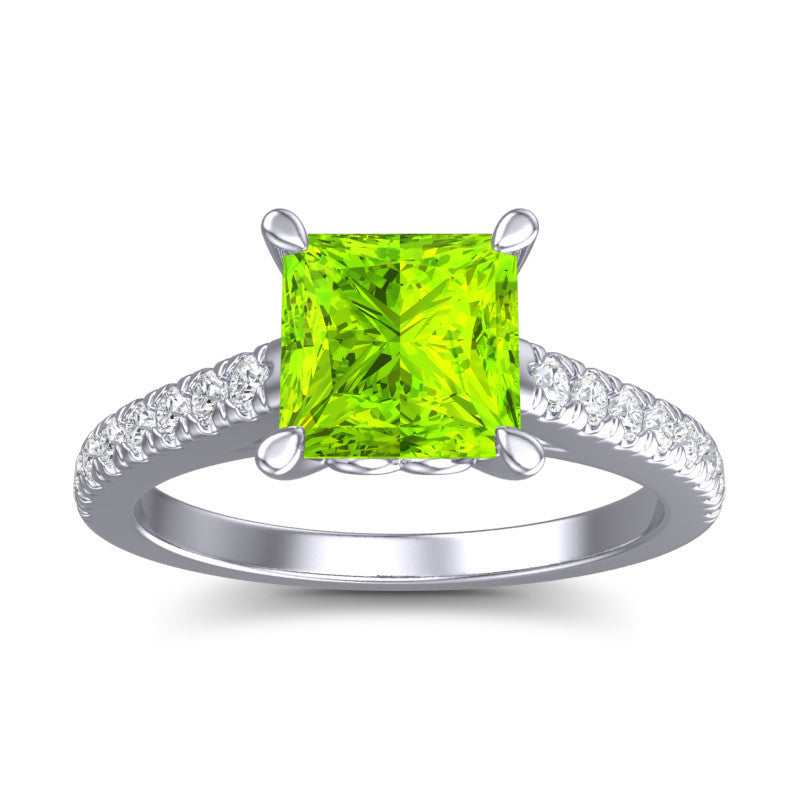 Peridot and Diamond
