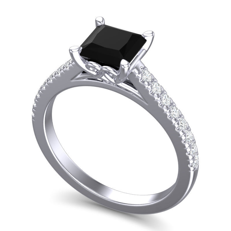 Black Onyx and Diamond