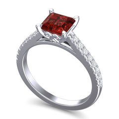 Garnet and Diamond