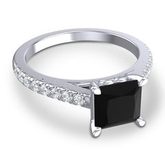 Black Onyx and Diamond