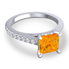 Citrine and Diamond
