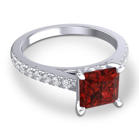 Garnet and Diamond