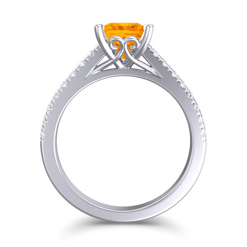Citrine and Diamond