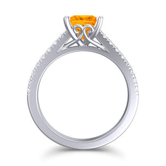 Citrine and Diamond