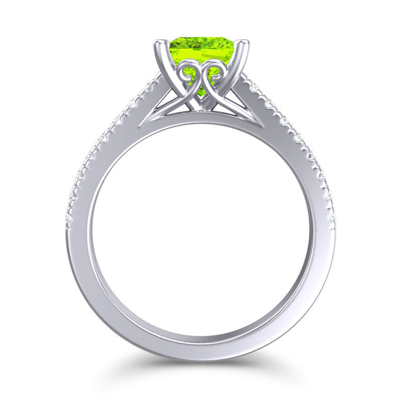 Peridot and Diamond