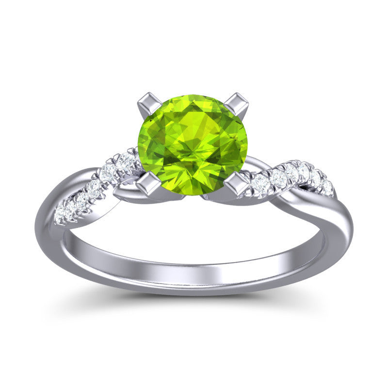 Peridot and Diamond