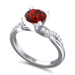 Garnet and Diamond