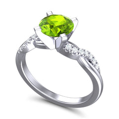 Peridot and Diamond