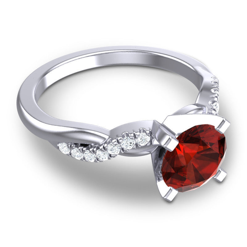 Garnet and Diamond