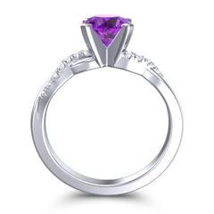 Amethyst and Diamond
