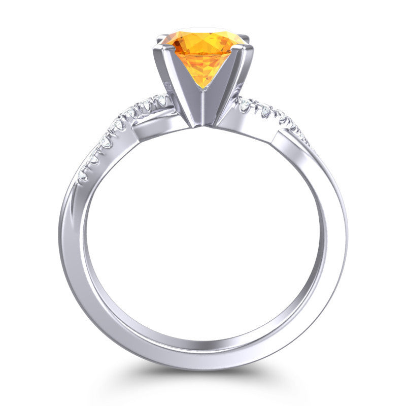 Citrine and Diamond