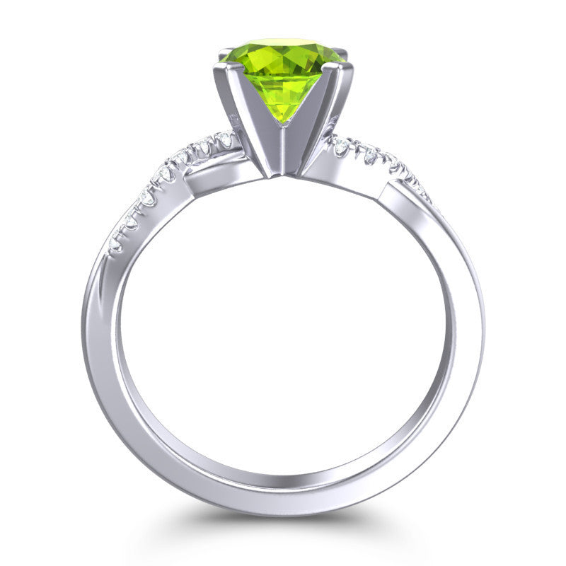 Peridot and Diamond