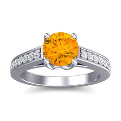 Citrine and Diamond