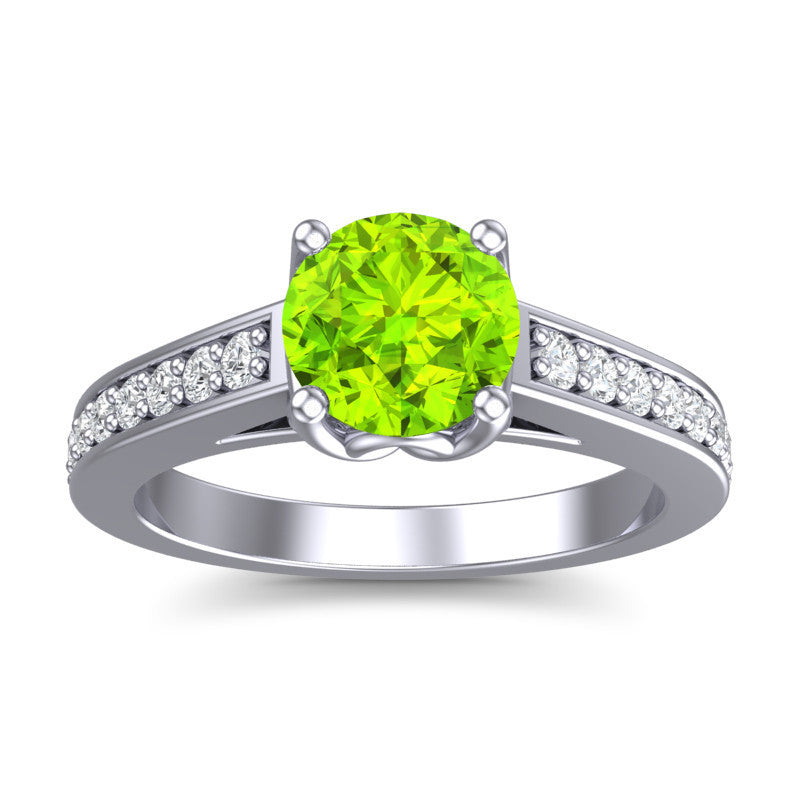 Peridot and Diamond