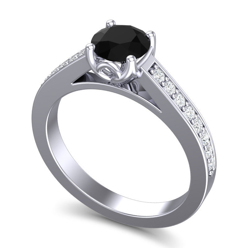 Black Onyx and Diamond